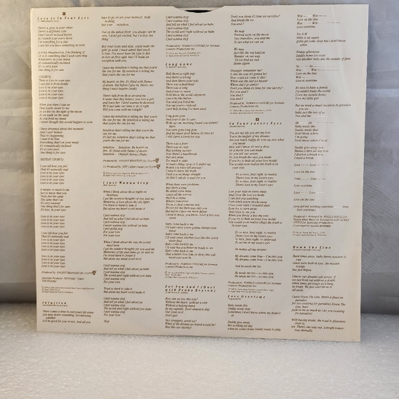 1988 Angela Bofill Intuition Vinyl Record Capital Records - Picture 4 of 11